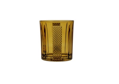 Набор стаканов для виски "Choker" Amber 320 мл Crystal Bohemia (6 штук) - фото 38937