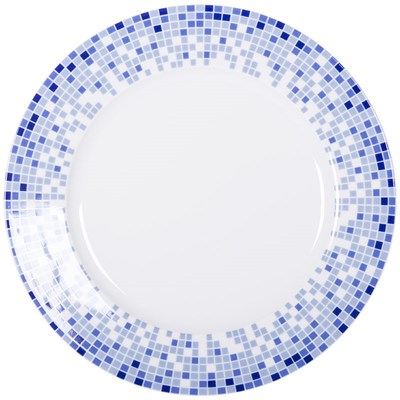 Набор тарелок глубоких 22 см Thun Opal Мозаика (6 штук) - фото 40069
