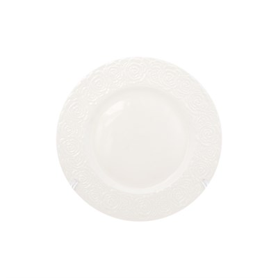 Набор тарелок из 2-х шт Royal Classics Белые розы диаметр 20,7 см - фото 44087