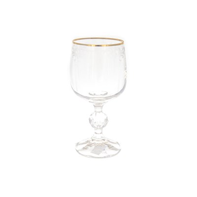 Набор бокалов для вина V-D 190 мл (6 шт) Золотой узор - фото 44401