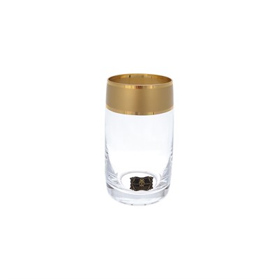 Набор стаканов для воды AS Crystal Матовая полоса 250мл (6 шт) - фото 44904