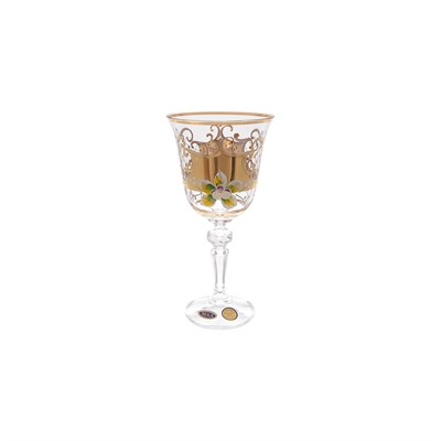 Набор бокалов для вина Star Crystal Смальта Кристина 220мл (6 шт) - фото 44921