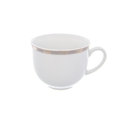 Чашка кофейная 160 мл Опал Платиновые пластинки (1 шт) - фото 44955