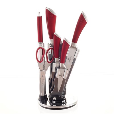 Набор ножей на подставке Berlinger Haus Infinity Line 8 предметов - фото 46463