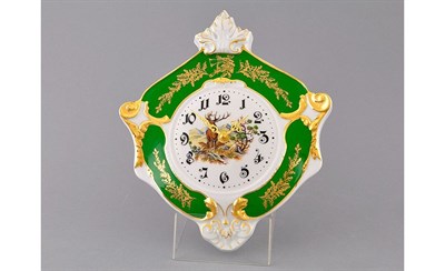 Часы настенные гербовые 27 см "Царская охота" Leander - фото 51290