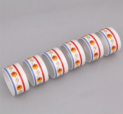 Набор колец для салфеток "Восточная коллекция" Сабина Leander (6 штук) - фото 51944