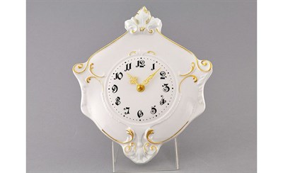 Часы настенные гербовые 27 см "Соната, отводка золото" Leander - фото 52525