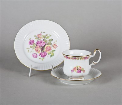 Чайный набор для завтрака "Розы" Моника Leander 3 предмета - фото 52635