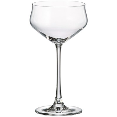 Набор бокалов для мартини 235 мл "ALCA" Crystalite Bohemia  (6 штук) - фото 52858