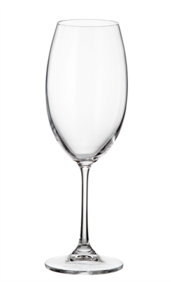 Набор бокалов для белого вина 300 мл "Milvus" Crystalite Bohemia (6 штук) - фото 52896