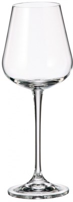 Набор бокалов для белого вина "ARDEA" 260 мл Crystalite Bohemia (6 штук) - фото 52976