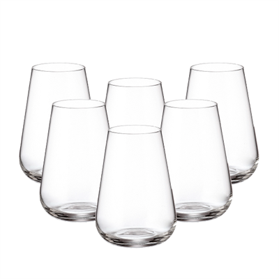 Набор стаканов для воды "ARDEA" 300 мл Crystalite Bohemia (6 штук) - фото 53000