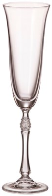 Набор фужеров для шампанского "PARUS" 190 мл Crystalite Bohemia (6 штук) - фото 53231