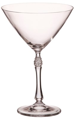Набор бокалов для мартини "PARUS" 280 мл Crystalite Bohemia (6 штук) - фото 53251