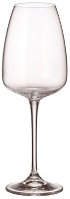 Набор бокалов для белого вина "ANSER" 440 мл Crystalite Bohemia (6 штук) - фото 53282