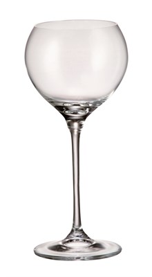 Набор бокалов для белого вина "CARDUELIS" 340 мл Crystalite Bohemia (6 штук) - фото 53283