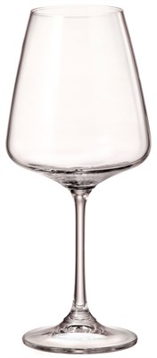 Набор бокалов для красного вина "CORVUS" 450 мл Crystalite Bohemia (6 штук) - фото 53338