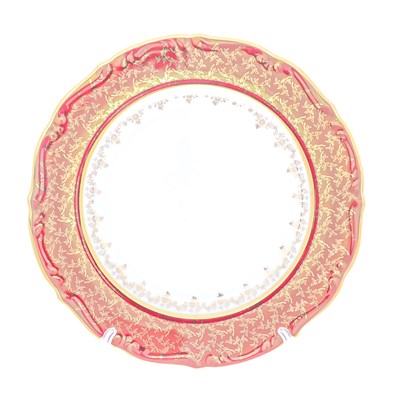 Блюдо круглое Repast Красный лист Мария-тереза R-S 30 см - фото 54210