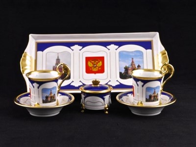 Подарочный чайный набор "Российский патриот" Тет-а-тет Leander - фото 56812