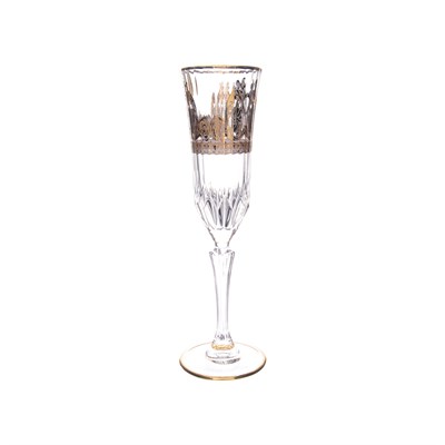 Набор фужеров для шампанского Art Deco` Coll.Orhidea 180 мл 6 шт - фото 58078