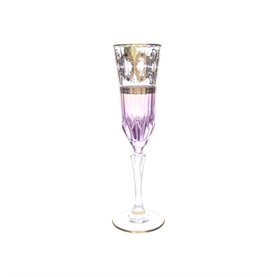 Набор фужеров для шампанского Art Deco` Coll.Fish 180 мл 6 шт - фото 58131