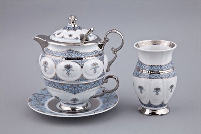 Подарочный набор чайный 6 предметов 003 Duo DeLuxe Rudolf Kampf - фото 61195