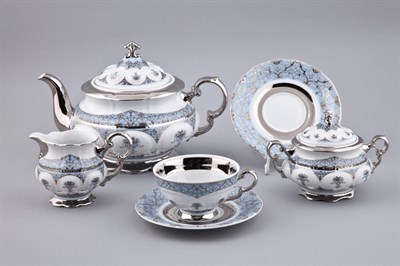 Сервиз чайный 15 предметов (Иран 002) National Traditions Rudolf Kampf - фото 61209