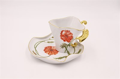 Чашка с блюдцем чайная Dali 004 Rudolf Kampf - фото 62298