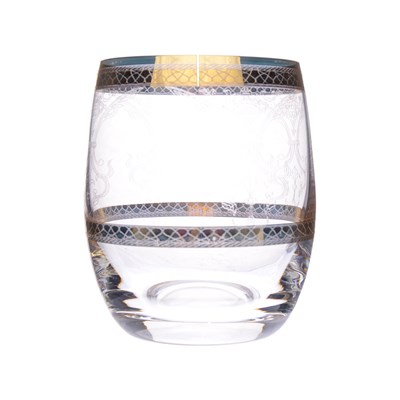 Набор стаканов для воды 300 мл V-D (6 шт) Золотой узор - фото 62723