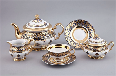 Сервиз чайный 15 предметов (Марокко 001) National Traditions Rudolf Kampf - фото 64247