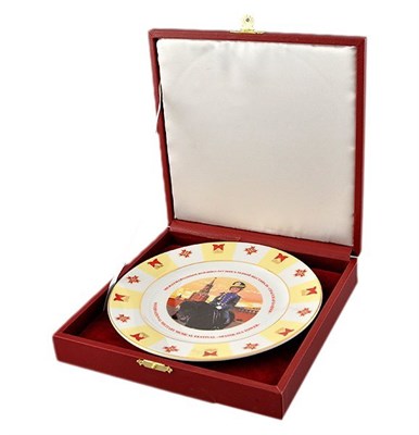 Тарелка десертная 19см Гусар, в подарочной упаковке Leander - фото 64578
