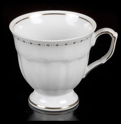 Чашка высокая 250 мл Maria-teresa,декор "Elegance золотая отводка" Cmielow - фото 67208