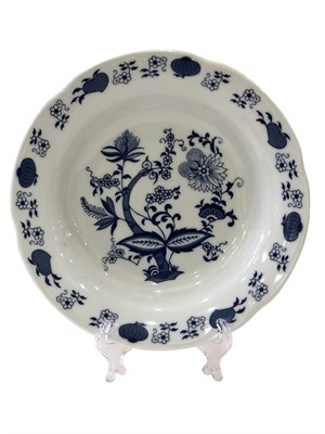 Тарелка глубокая 22,5 см Kamelia декор "Луковичный декор" Cmielow - фото 67441