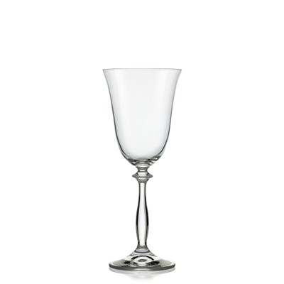 Набор бокалов для вина Анжела 185 мл (6 штук), недекорированный Crystalex - фото 67543