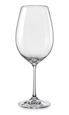 Набор бокалов для вина Виола 550 мл (6 штук), недекорированный Crystalex - фото 67852