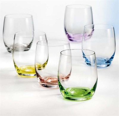 Набор стаканов для виски Клаб 300 мл (6 штук) низкий Crystalex - фото 68205