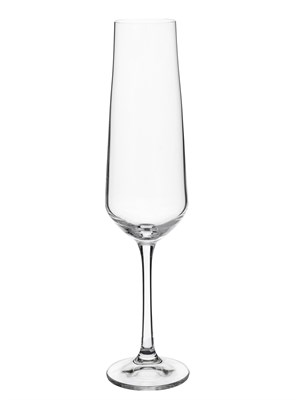 Набор бокалов для шампанского Сандра 200 мл (6 штук), недекорированный Crystalex - фото 68225