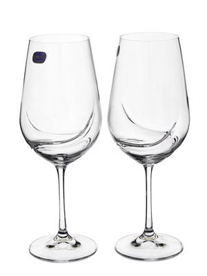 Набор бокалов для вина Турбуленция 550 мл (2шт) Crystalex - фото 68261