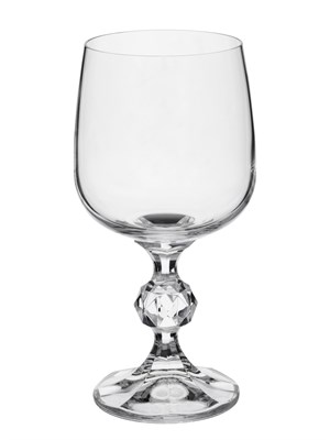 Набор бокалов для вина Клаудия 230 мл (6 штук); недекорированный Crystalex - фото 68283