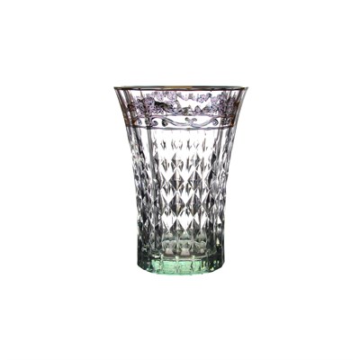 Набор стаканов для воды зелен.золото TIMON Lady Diamond 270 мл - фото 68882