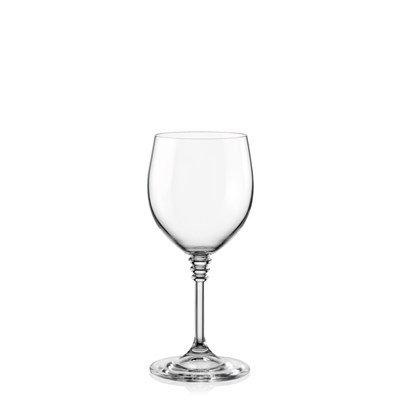 Набор бокалов для вина Оливия 240 мл (6 штук), недекорированный Crystalex - фото 69946