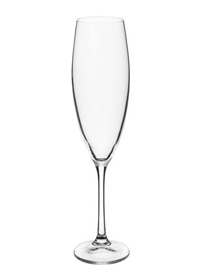 Набор фужеров для шампанского София 230 мл (6шт), недекорированный Crystalex - фото 70459
