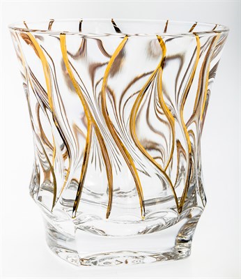 Набор стаканов для виски "BAMBOO", декор "Золотые линии";  300 мл (6 шт.), хрусталь, Bohemia Jihlava - фото 71574