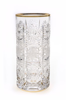 Набор стаканов для воды  "500PK", декор "Золото", шлифовка;  370 мл (набор 6 шт.), хрусталь, Bohemia Jihlava - фото 71577