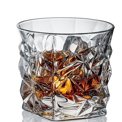 Набор стаканов для виски "GLACIER", 350 мл (набор 6 шт.), хрусталь, Bohemia Jihlava - фото 71596