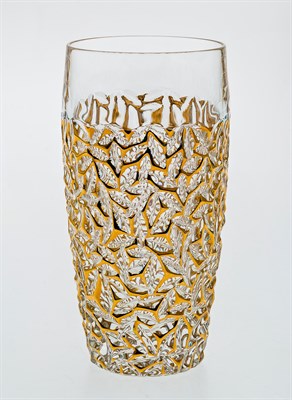 Набор стаканов для воды "NICOLETTE", декор "Золотой мрамор";  430 мл (набор 6 шт.) , хрусталь, Bohemia Jihlava - фото 71666