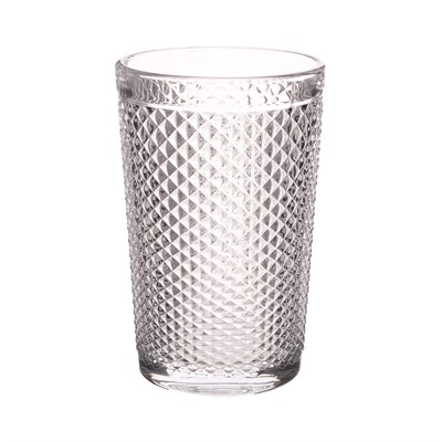 Набор стаканов для воды Royal Classics Мелкий ромб 12*10.5*7.8 см (6 шт) прозрачный - фото 81720
