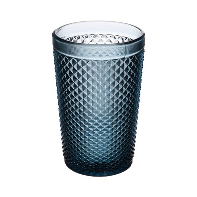 Набор стаканов для воды Royal Classics Мелкий ромб 12*10.5*7.8 см (6 шт) синий - фото 81731