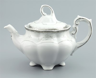 Чайник Bolero, декор "Платиновый узор" Cmielow - фото 82298