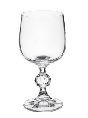 Набор бокалов для вина Клаудия 340 мл (6шт); недекорированный Crystalex - фото 82405
